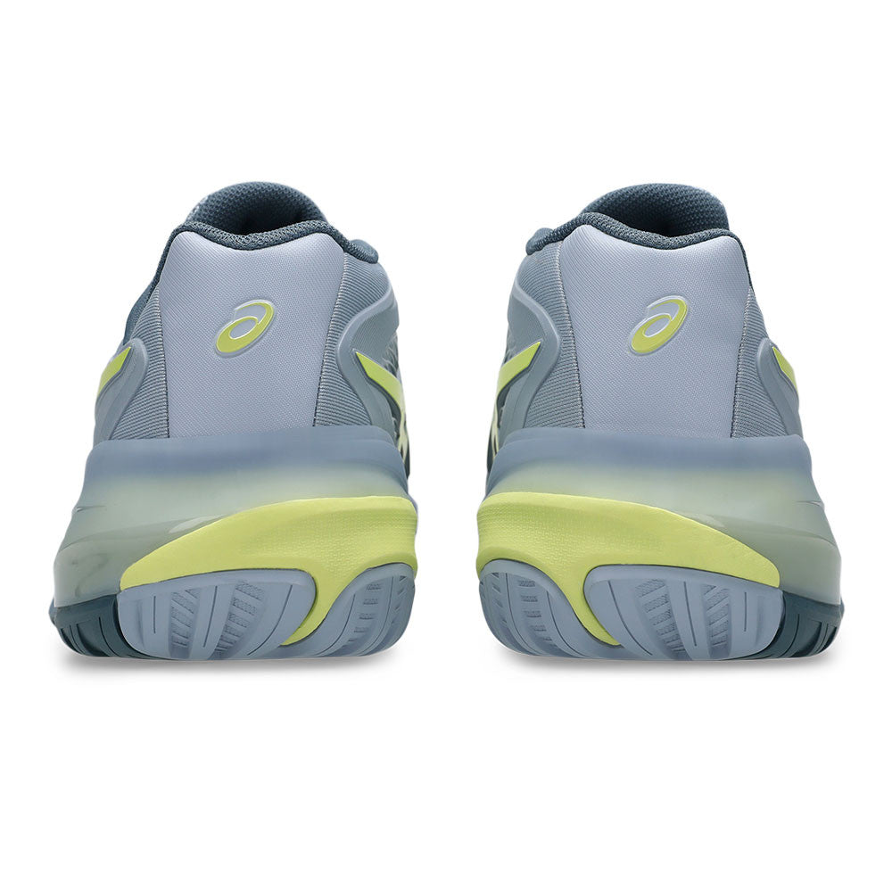 Pickleball ASICS Gel-Resolution X 2E  Wide Court Shoe - Grey Blue/Pistachio Gray Blue/Pistachio