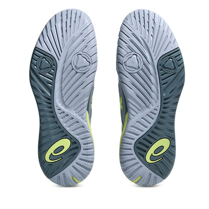 Pickleball ASICS Gel-Resolution X Court Shoe - Grey Blue/Pistachio Grey Blue/Pistachio