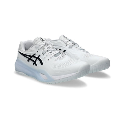 Pickleball ASICS Gel-Resolution X 2E  Wide Court Shoe - White/Black White/Black