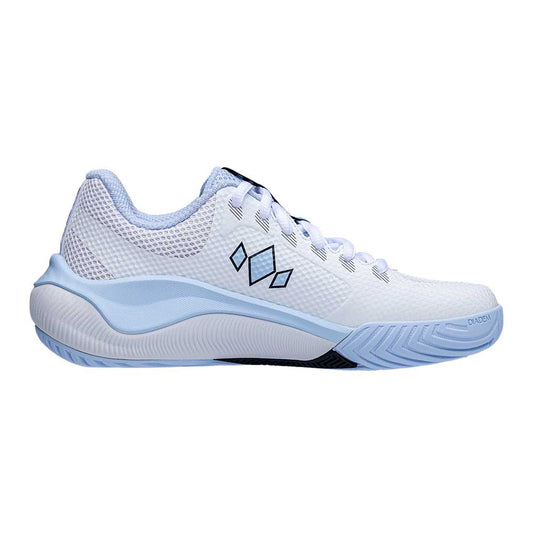 Pickleball Diadem Court Flo Court Shoes -   White/Sky Blue
