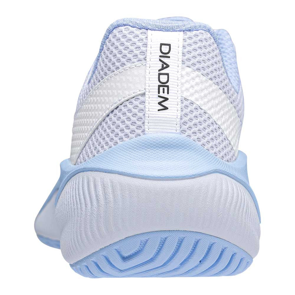 Pickleball Diadem Court Flo Court Shoes -   White/Sky Blue