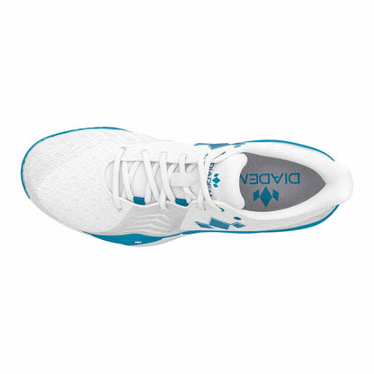 Pickleball Diadem Court Burst  Pickleball Court Shoe White/Blue/Grey
