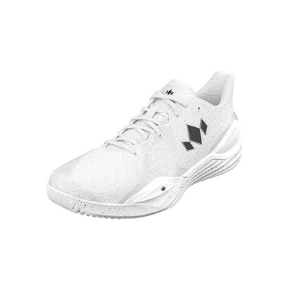 Pickleball Diadem Court Burst Wide Court Shoe - Unisex - White/White White/White