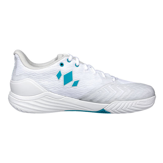Pickleball Diadem Court Burst Court Shoe - Unisex - White/Teal White/Teal