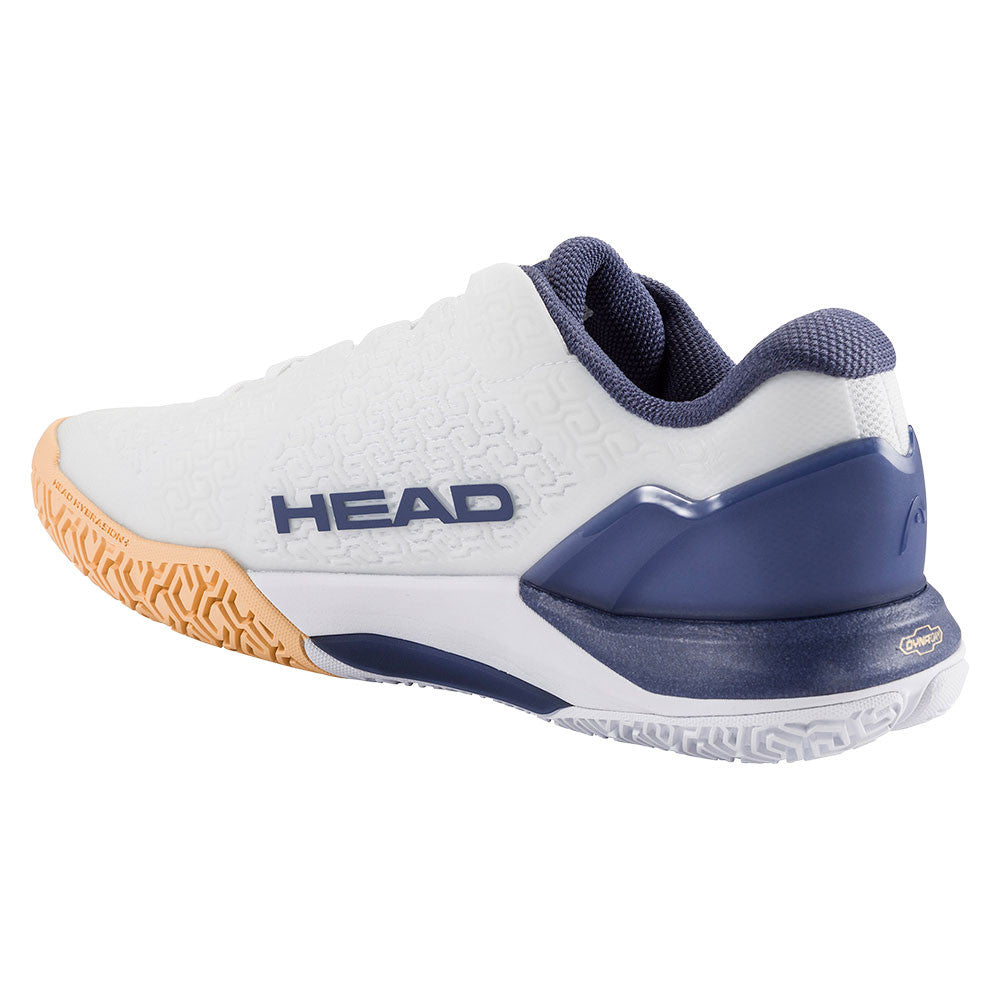Pickleball HEAD Revolt Pro 5.0 Court Shoe - White/Apricot White/Apricot
