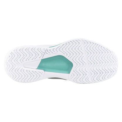 Pickleball HEAD Revolt Evo 5.0 Court Shoe White/Light Grey