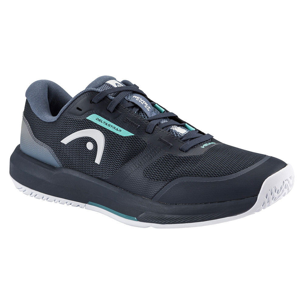 Pickleball HEAD Revolt Evo 5.0 Court Shoe - Blueberry/Teal - PickleballCentral.com Blueberry/Teal