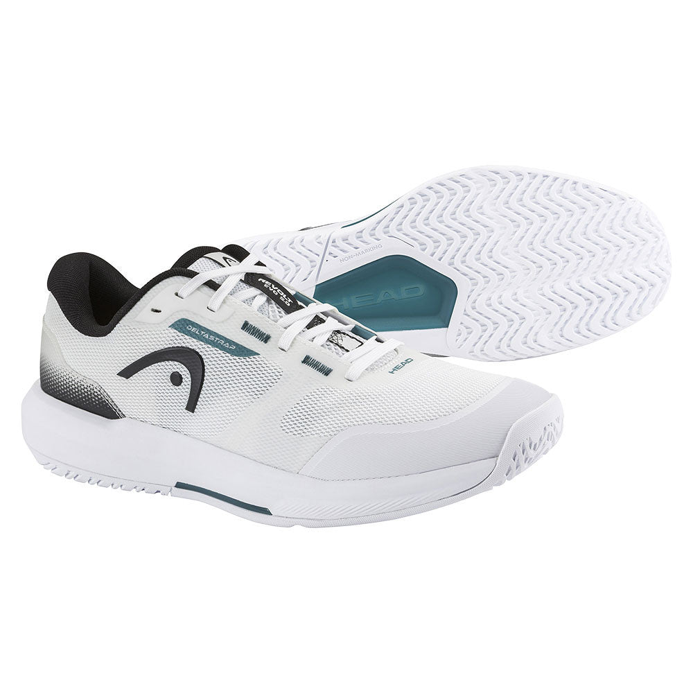 Pickleball HEAD Revolt Evo 5.0 Court Shoe - White/Black White/Black