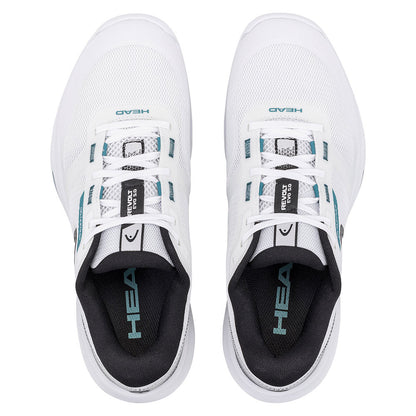 Pickleball HEAD Revolt Evo 5.0 Court Shoe - White/Black White/Black