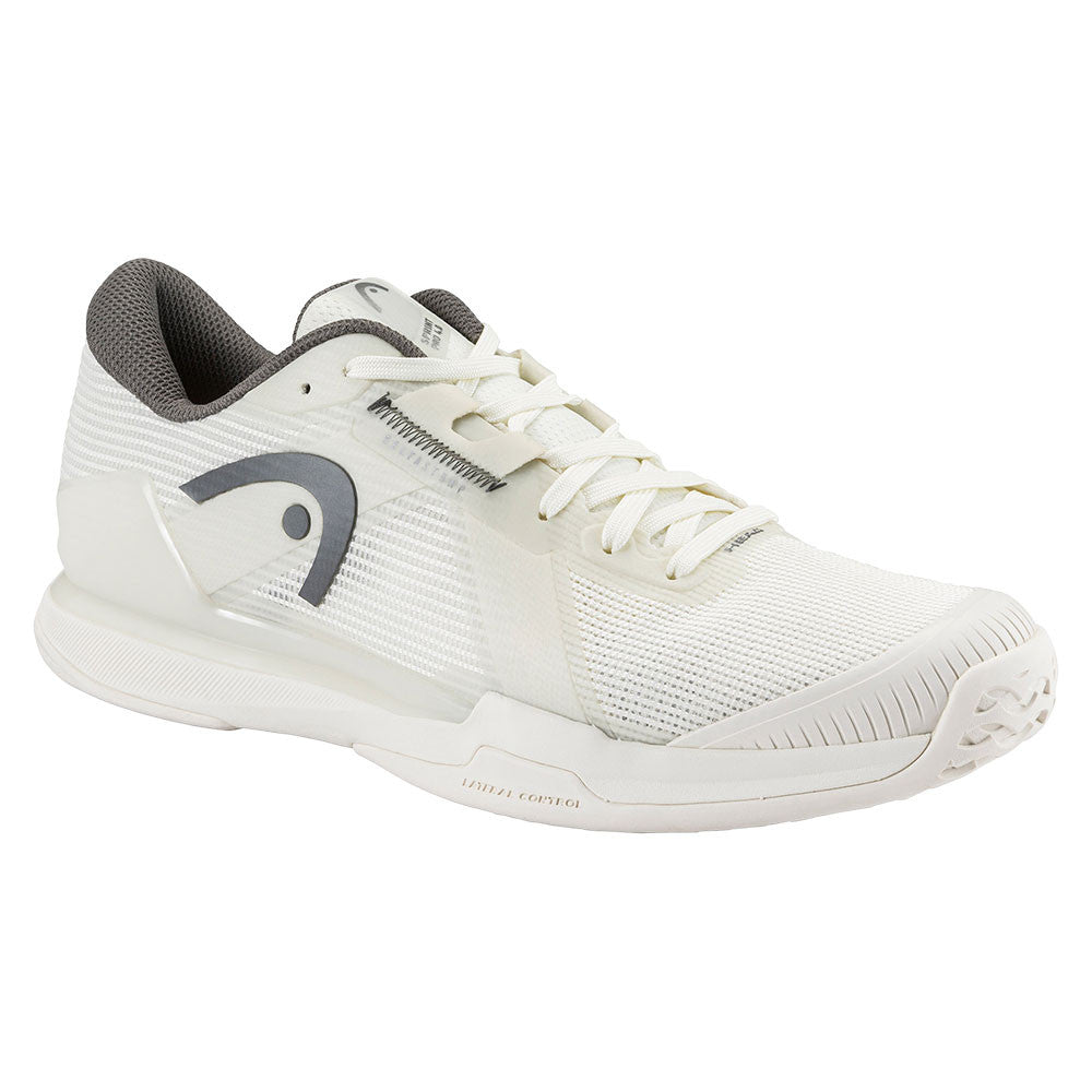 Pickleball  HEAD Sprint Pro 4.0 Court Shoe Chalk White/Dark Grey