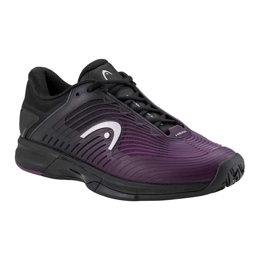 Pickleball HEAD Revolt Pro 4.5 Court  Shoe - Black/Plum Black/Plum