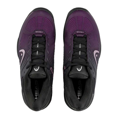 Pickleball HEAD Revolt Pro 4.5 Court  Shoe - Black/Plum Black/Plum