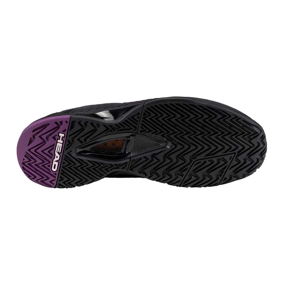Pickleball HEAD Revolt Pro 4.5 Court  Shoe - Black/Plum Black/Plum