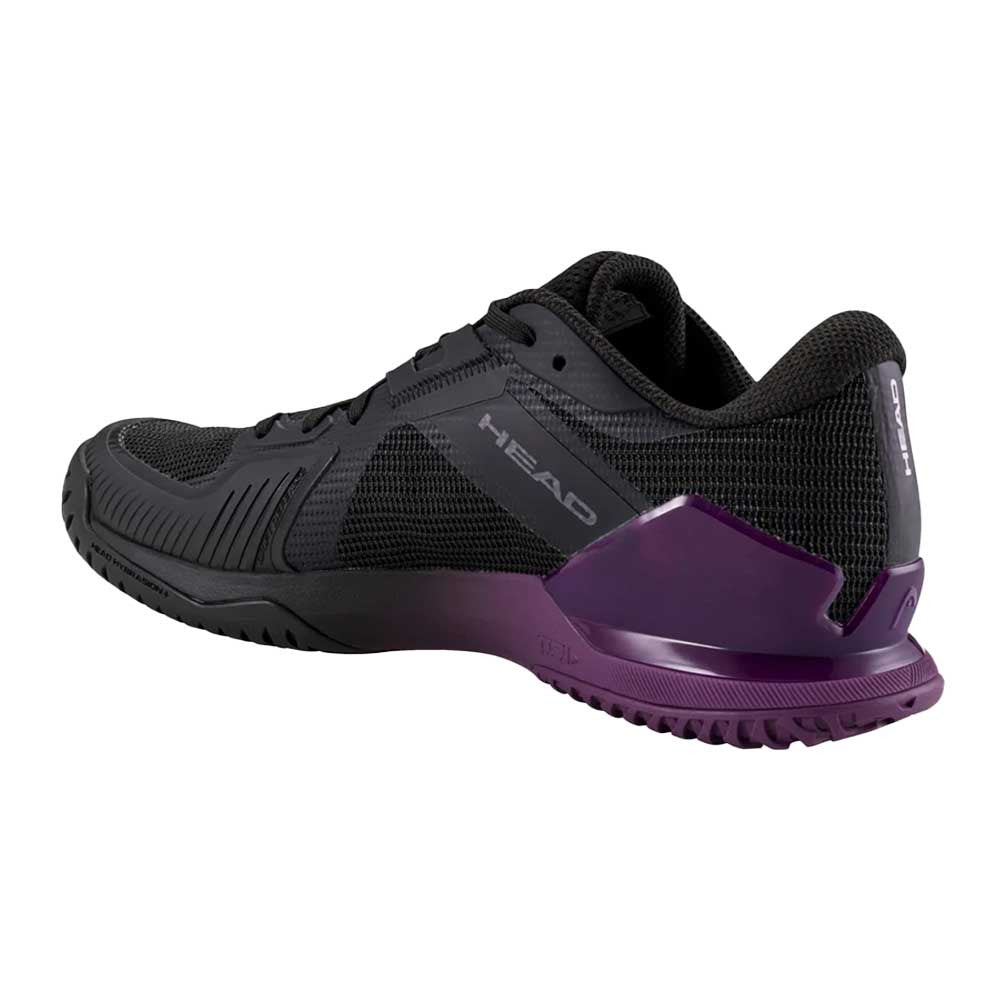 Pickleball  HEAD Sprint Pro 4.0 Court Shoe - Black/Plum Black/Plum