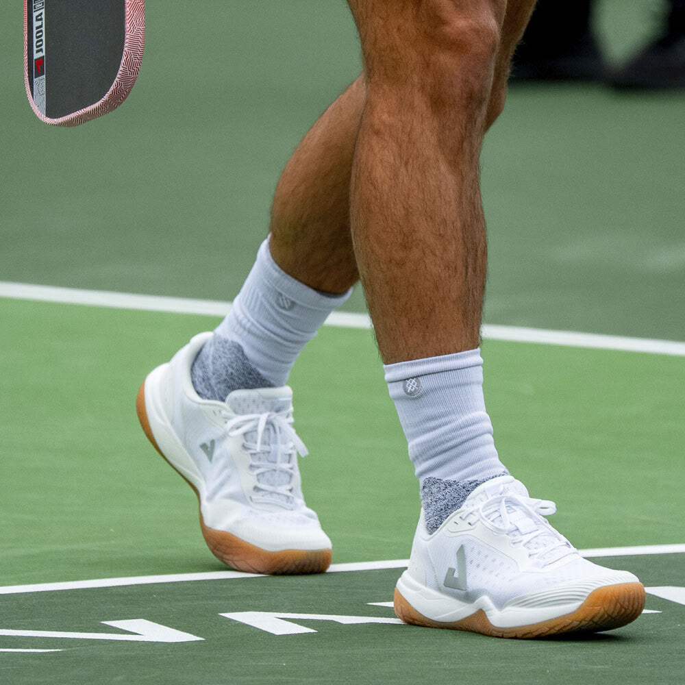 Pickleball JOOLA FUNKSH1n_PB: R4lly Pickleball Shoe - White/Gum White/Gum