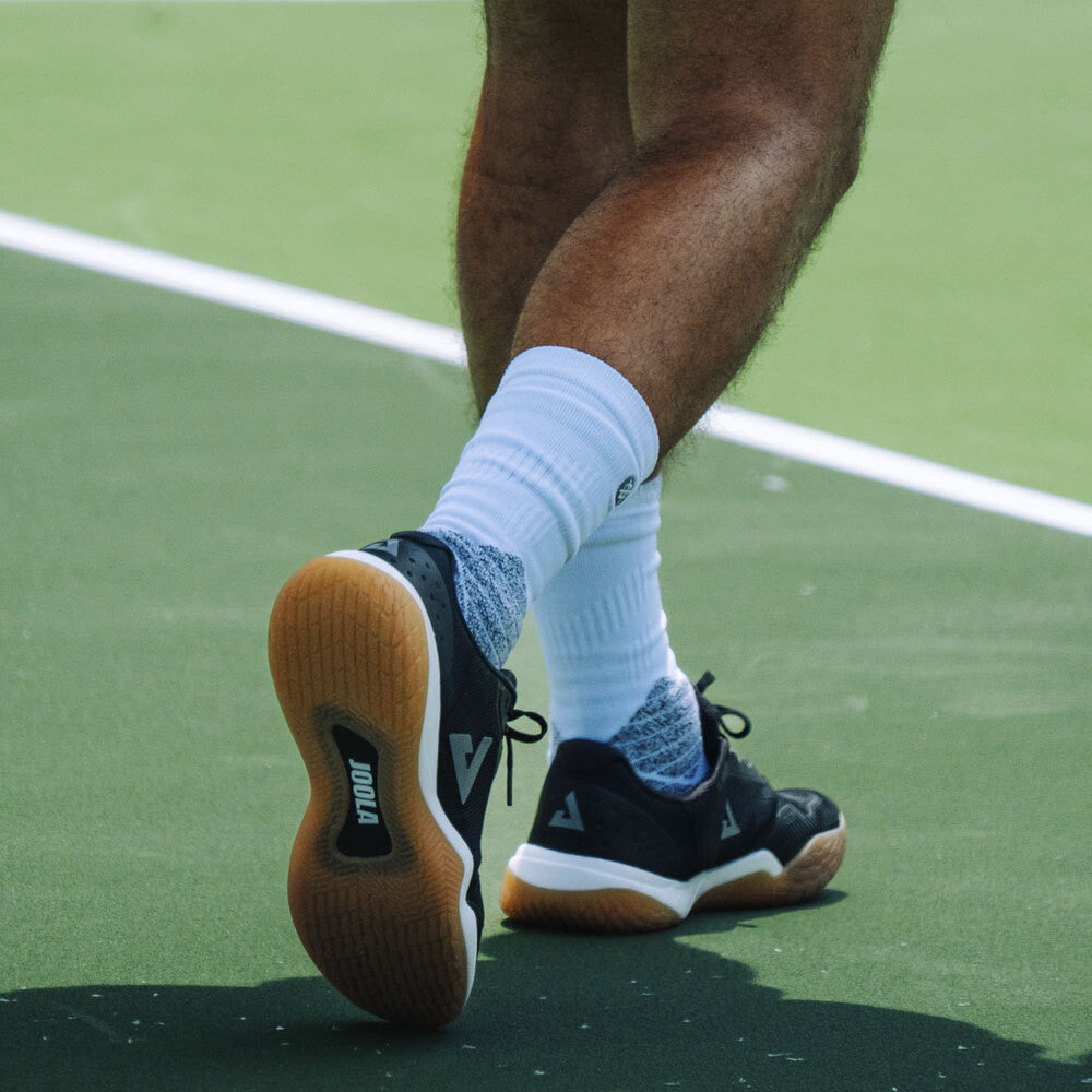 Pickleball JOOLA FUNKSH1n_PB: R4lly Pickleball Shoe - Black/Gum Black/Gum