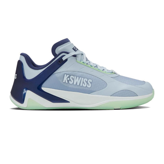 Pickleball K-Swiss K-Frame Pickleball Shoe - Artic Ice/Oceana/Patina Green