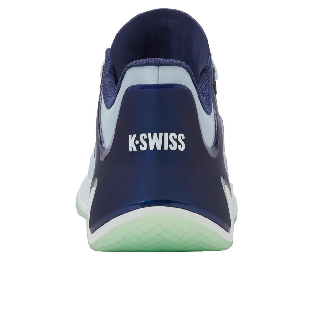 Pickleball K-Swiss K-Frame Pickleball Shoe - Artic Ice/Oceana/Patina Green