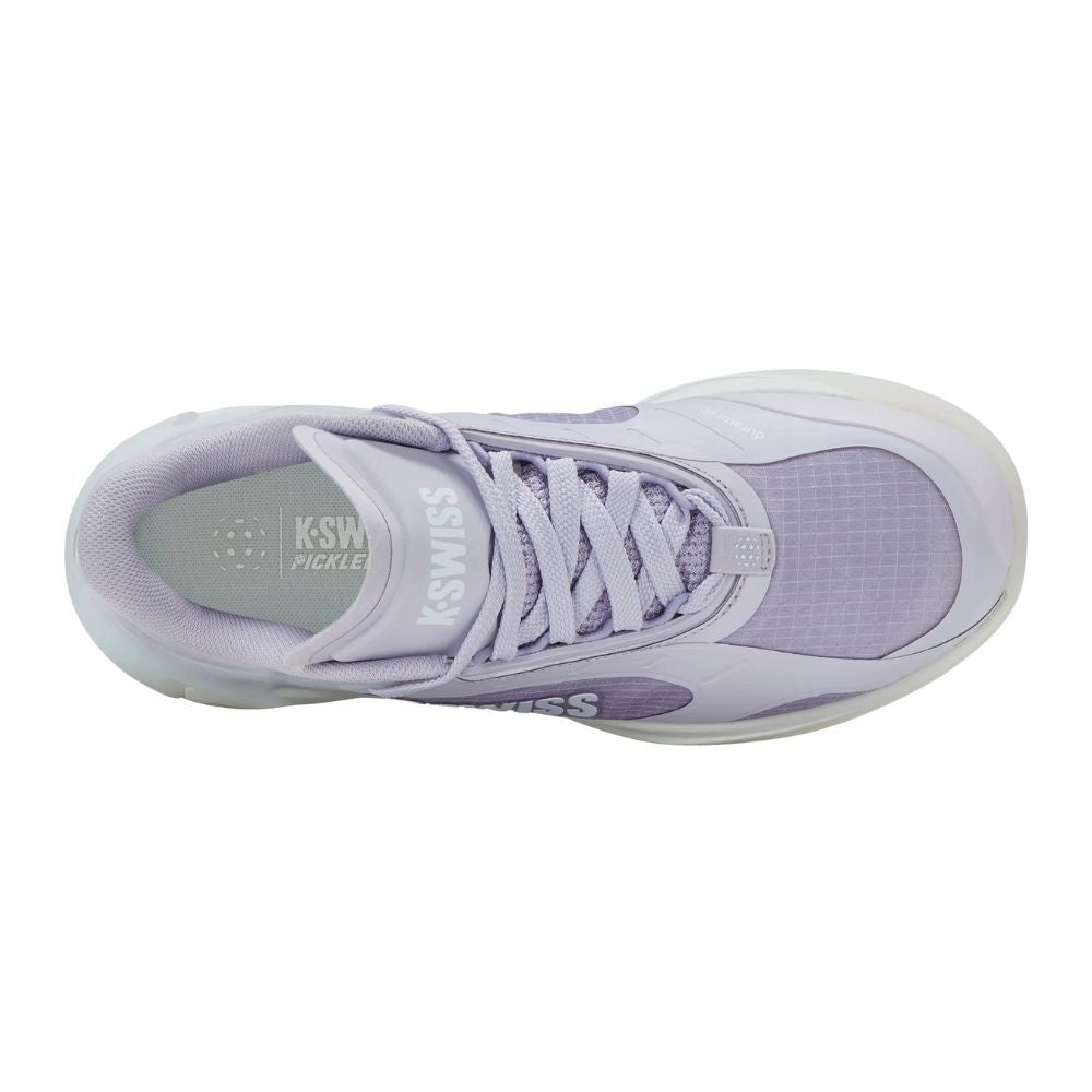 Pickleball K-Swiss K-Frame Pickleball Shoe - Lavender Blue/Bit of Blue/Patina Green