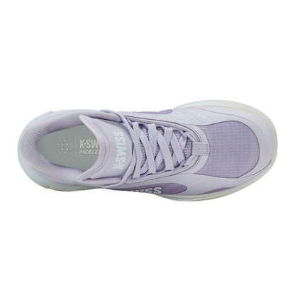 Pickleball K-Swiss K-Frame Pickleball Shoe - Lavender Blue/Bit of Blue/Patina Green