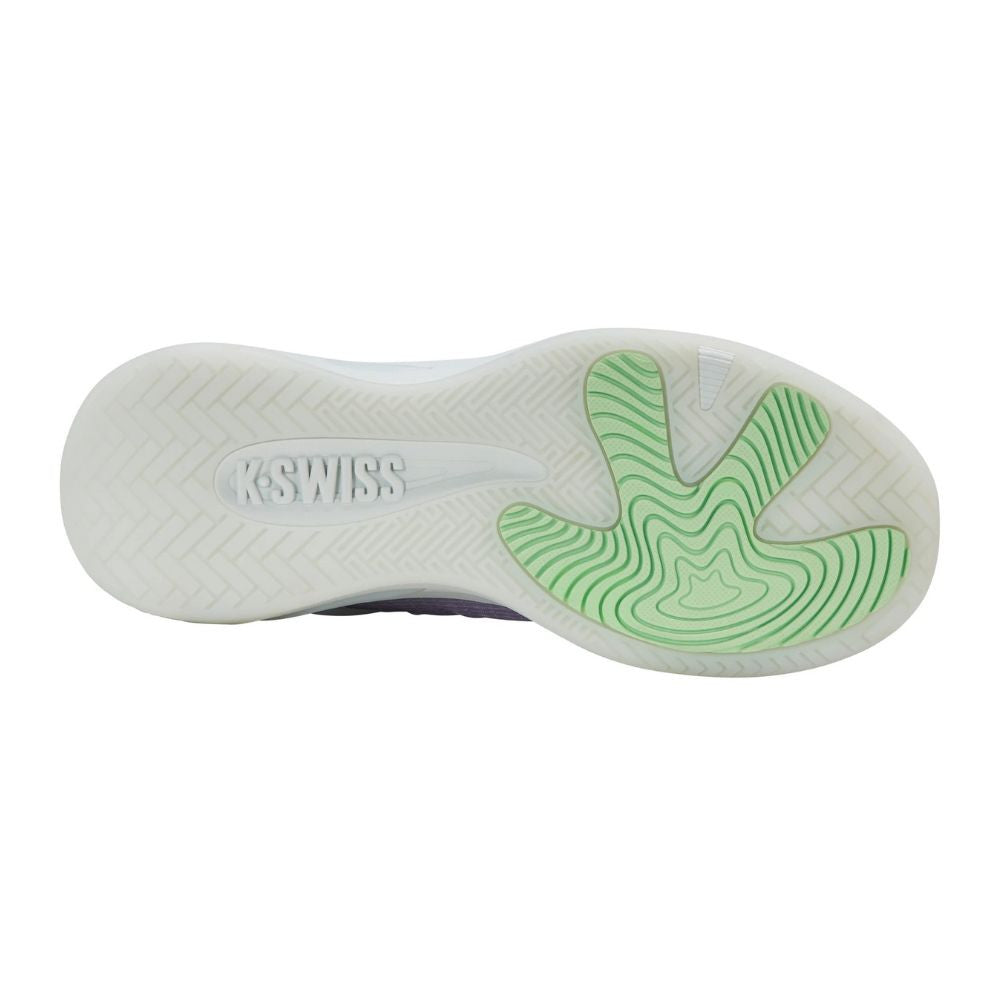 Pickleball K-Swiss K-Frame Pickleball Shoe - Lavender Blue/Bit of Blue/Patina Green