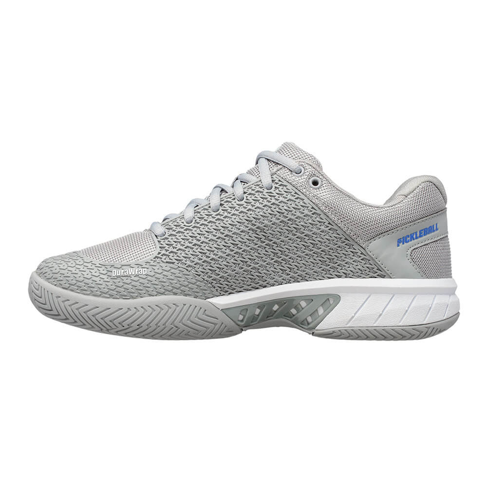 Pickleball K-Swiss Express Light Wide Pickleball Shoe for Women Ice/Honeydew/Neon Pastel Pink