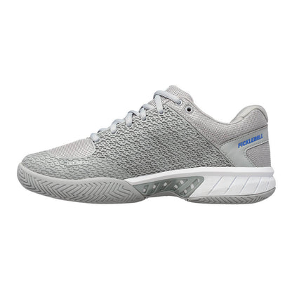 Pickleball K-Swiss Express Light Wide Pickleball Shoe for Women Ice/Honeydew/Neon Pastel Pink