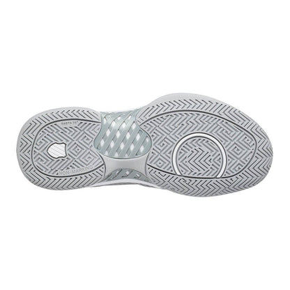 Pickleball K-Swiss Express Light Wide Pickleball Shoe for Women Ice/Honeydew/Neon Pastel Pink