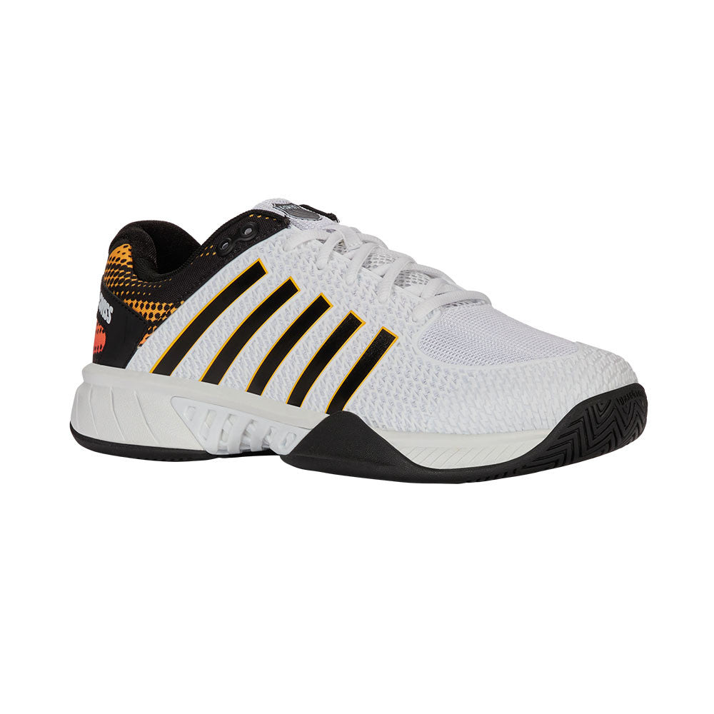 Pickleball K-Swiss  Express Light 2E Wide Pickleball Shoes Bit of Blue/Oceana/Patina Green