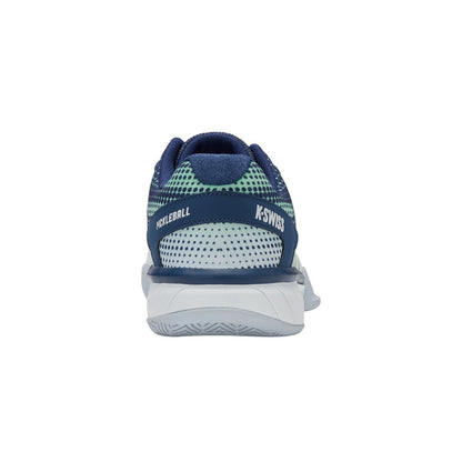 Pickleball K-Swiss  Express Light 2E Wide Pickleball Shoes Bit of Blue/Oceana/Patina Green