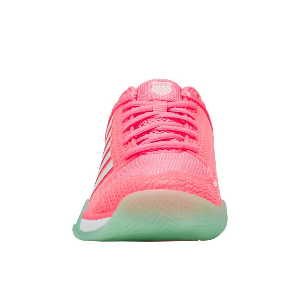 Pickleball K-Swiss  Express Light Pickleball Shoes Neon Pastel Pink/Neon Mint/White