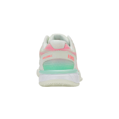 Pickleball K-Swiss  Express Light Pickleball Shoes Neon Pastel Pink/Neon Mint/White