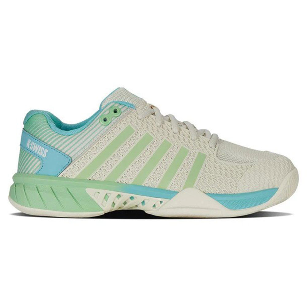 Pickleball K-Swiss  Express Light Pickleball Shoes Neon Pastel Pink/Neon Mint/White