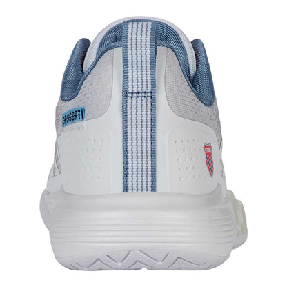 Pickleball K-Swiss Ultra Court Shoe White/Faded Denim/Dubarry