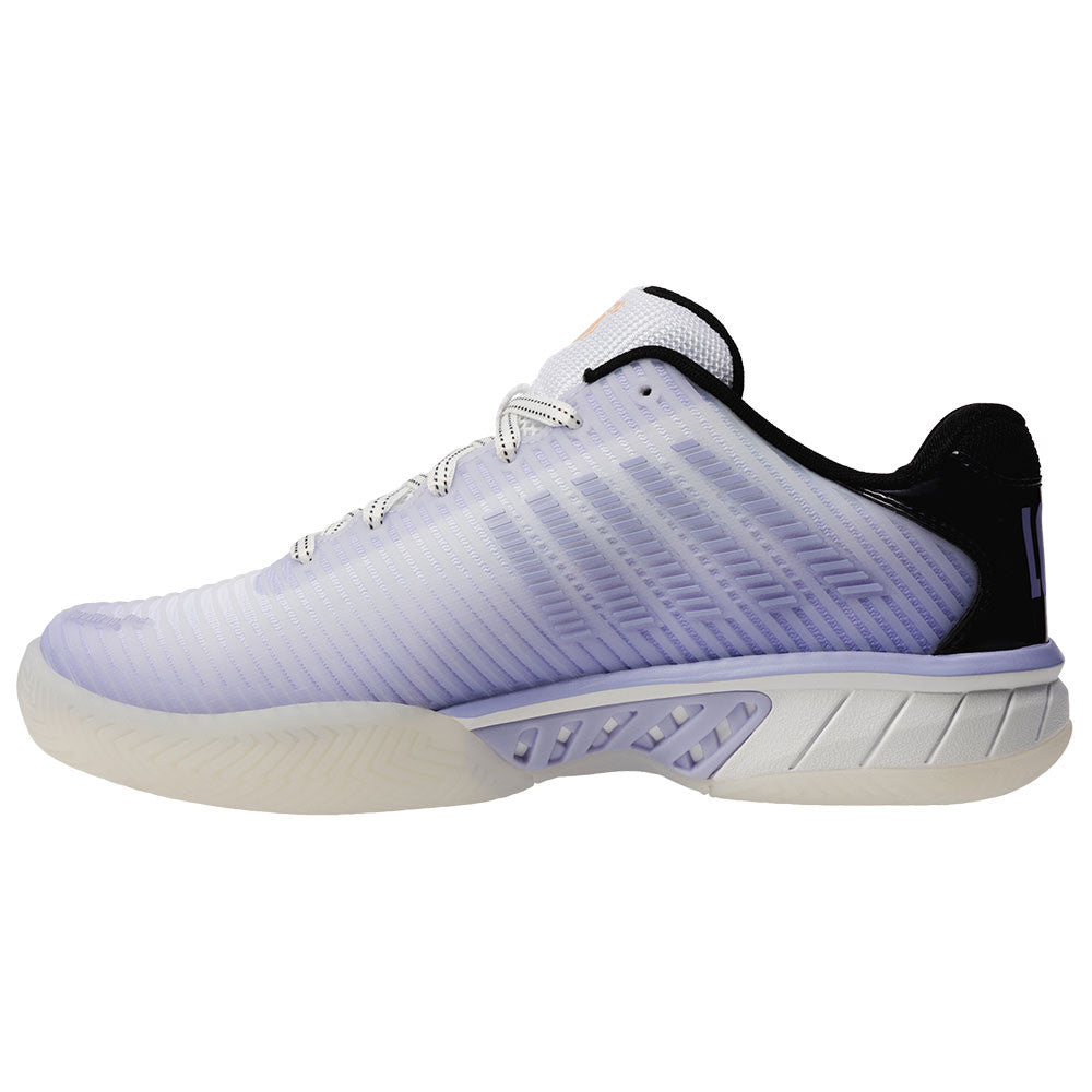 Pickleball K-Swiss Hyper Court Express 2 x Lucky in Love Court  Shoe White/Lilac/Black