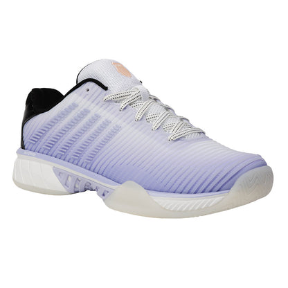 Pickleball K-Swiss Hyper Court Express 2 x Lucky in Love Court  Shoe White/Lilac/Black