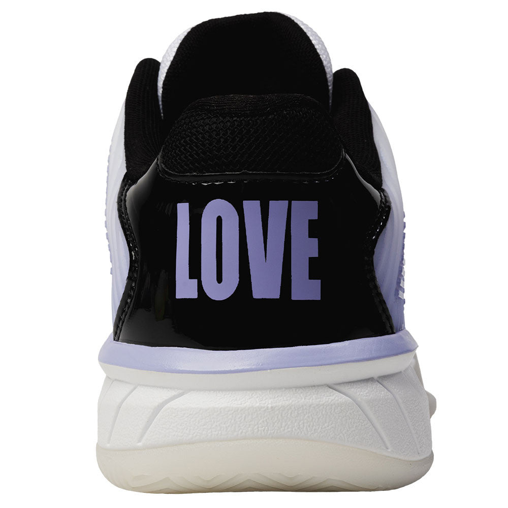 Pickleball K-Swiss Hyper Court Express 2 x Lucky in Love Court  Shoe White/Lilac/Black