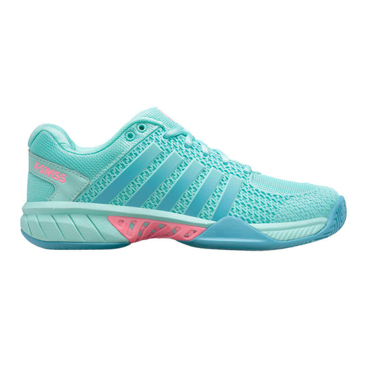 Pickleball K-Swiss  Express Light Pickleball Shoes Asphalt/Steel Gray/Peach