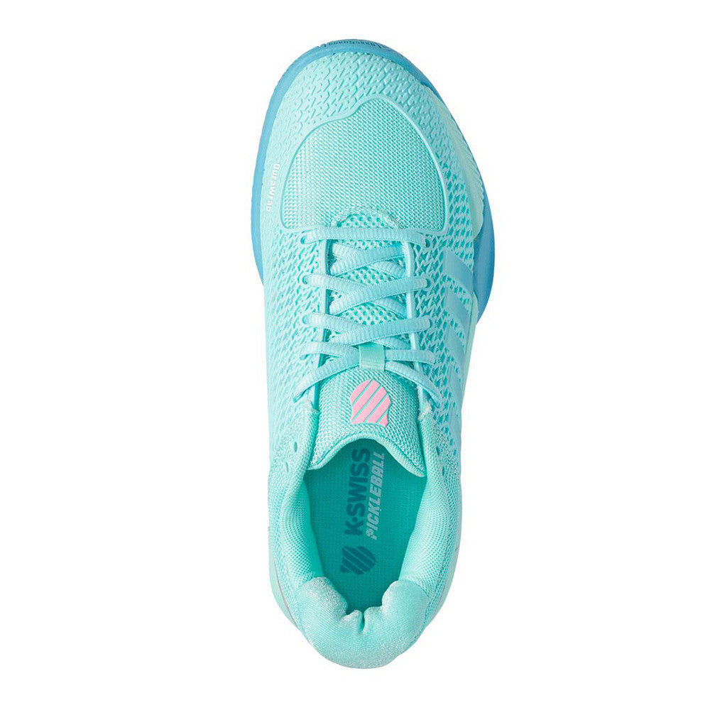Pickleball K-Swiss  Express Light Pickleball Shoes Asphalt/Steel Gray/Peach