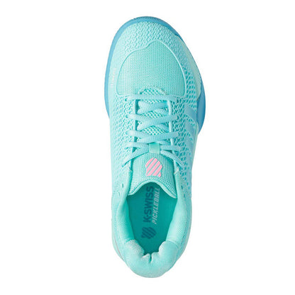 Pickleball K-Swiss  Express Light Pickleball Shoes Asphalt/Steel Gray/Peach