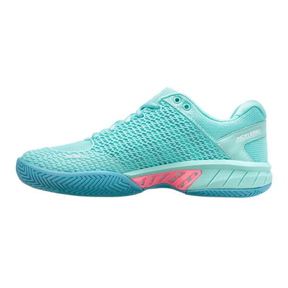 Pickleball K-Swiss  Express Light Pickleball Shoes Asphalt/Steel Gray/Peach
