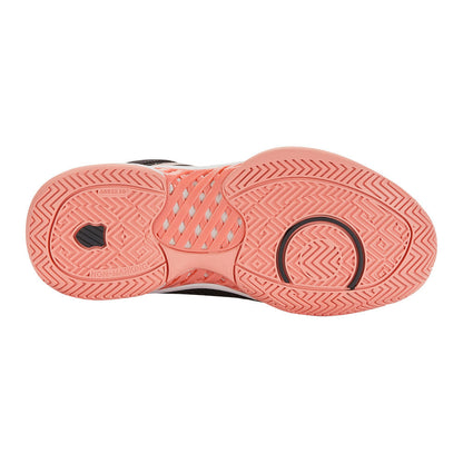 Pickleball K-Swiss  Express Light Pickleball Shoes Asphalt/Steel Gray/Peach