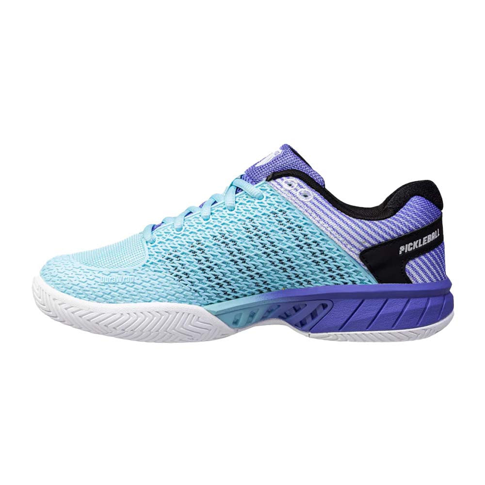 Pickleball K-Swiss  Express Light Pickleball Shoes Asphalt/Steel Gray/Peach