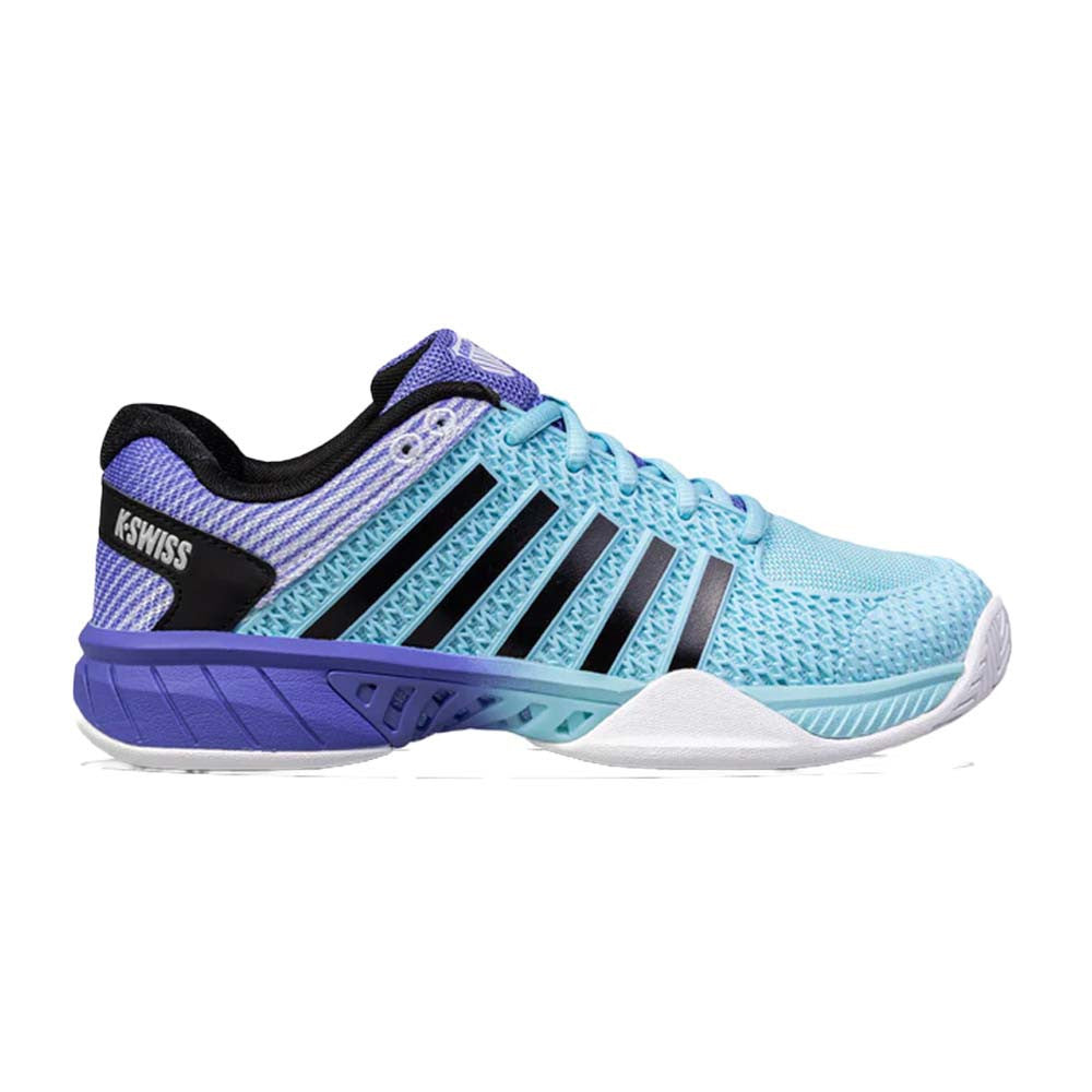 Pickleball K-Swiss  Express Light Pickleball Shoes Asphalt/Steel Gray/Peach