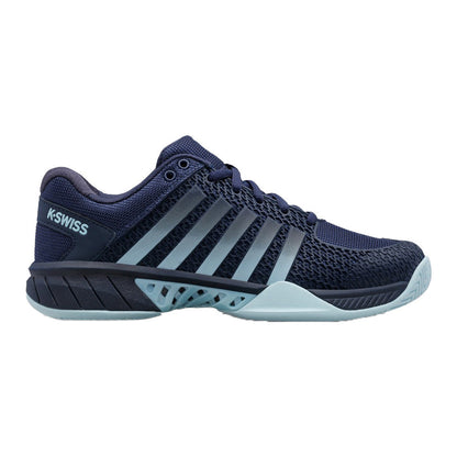 Pickleball K-Swiss  Express Light Pickleball Shoes Asphalt/Steel Gray/Peach