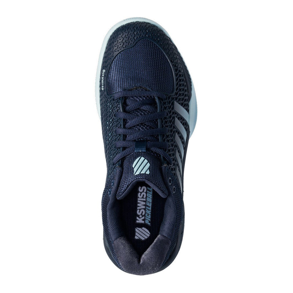 Pickleball K-Swiss  Express Light Pickleball Shoes Asphalt/Steel Gray/Peach