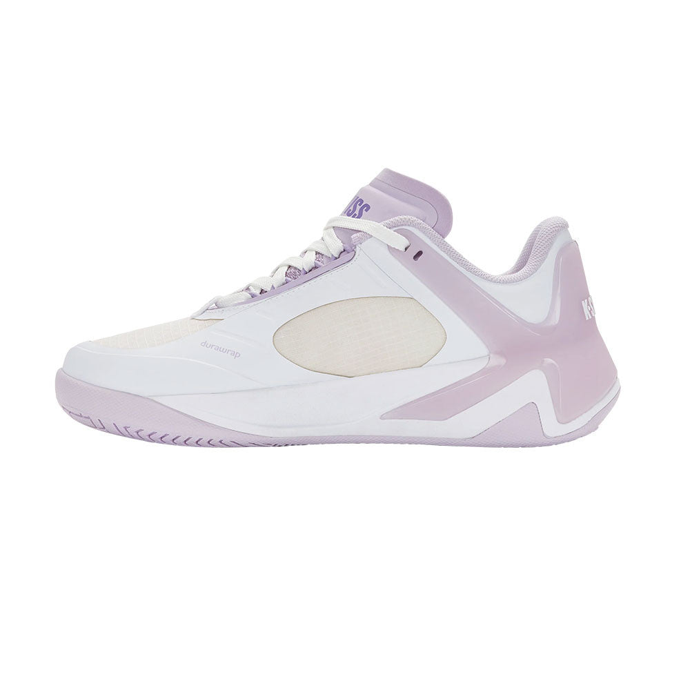 Pickleball K-Swiss K-Frame Pickleball Shoe - White/Neon Mint/Hot Neon Pink White/Orchid Hush/Purple Haze