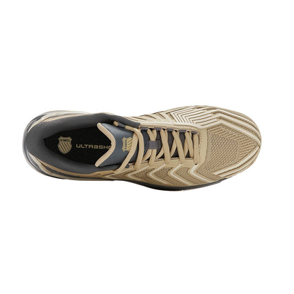 Pickleball K-Swiss Ultra Shot 4 Pickleball Shoe, Pale Khaki/Turbulence/Whitecap Gray Pale Khaki/Turbulence/Whitecap Gray