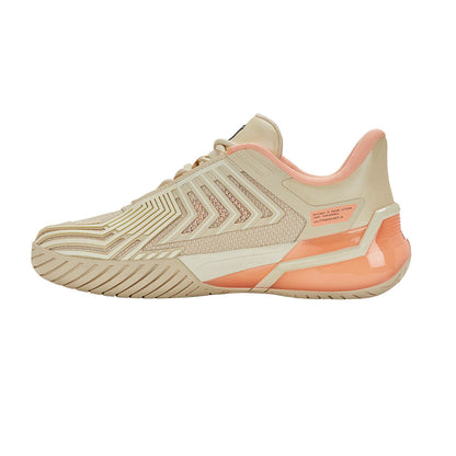 Pickleball K-Swiss Ultra Shot 4 Pickleball Shoe - Whitecap Gray/Peach Parfait/Egret Whitecap Gray/Peach Parfait/Egret