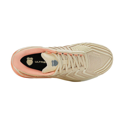 Pickleball K-Swiss Ultra Shot 4 Pickleball Shoe - Whitecap Gray/Peach Parfait/Egret Whitecap Gray/Peach Parfait/Egret